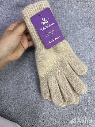 Перчатки кашемировые