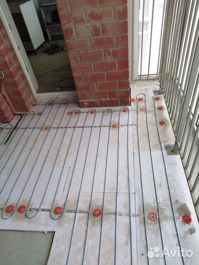 Ремонт,Монтаж электрического тёплого пола