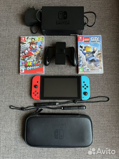 Nintendo switch с играми