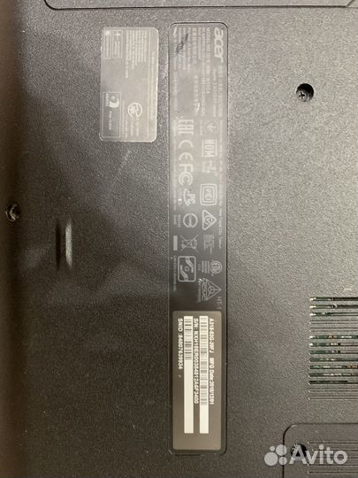 Ноутбук acer нерабочий
