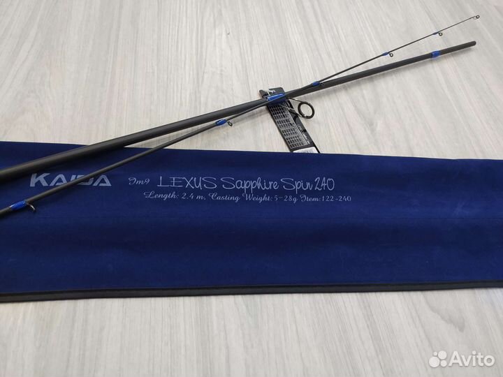 Спиннинг Kaida Lexus Sapphire 2.4м 5/28гр
