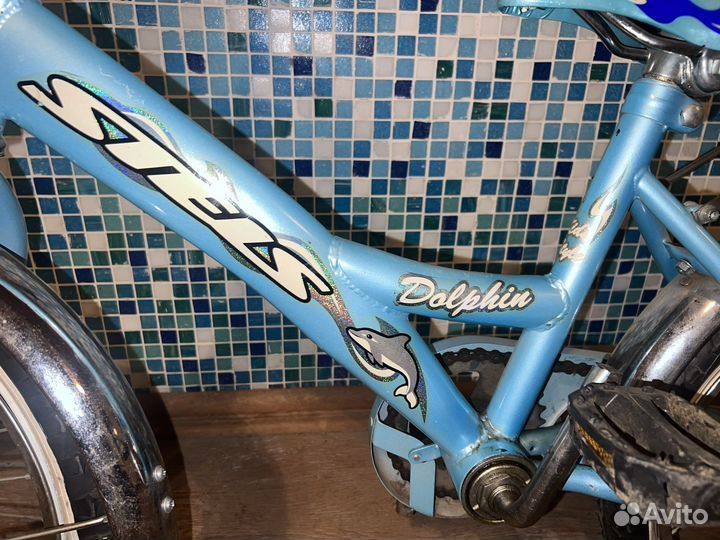 Детский велосипед stels dolphin