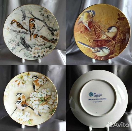 Декоративные тарелки птицы Англия