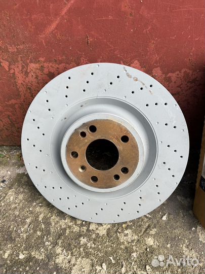 Тормозной диск передний на mercedes gle 166