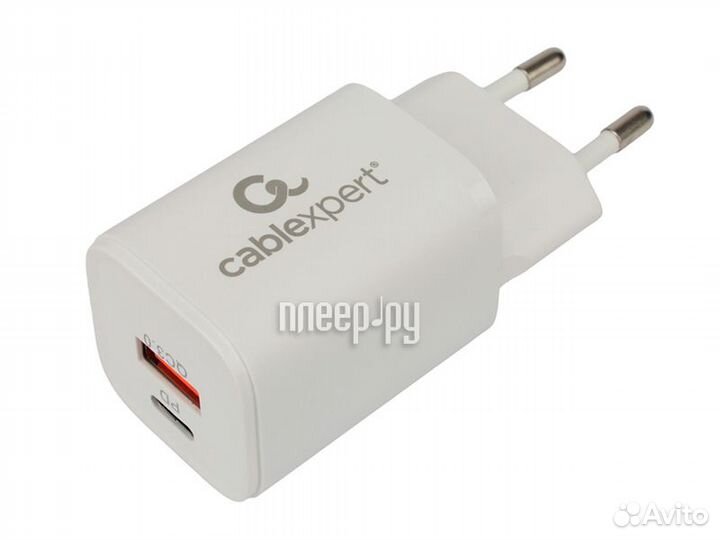 Gembird Cablexpert USB - Type-C 3А QC3.0/PD Wh