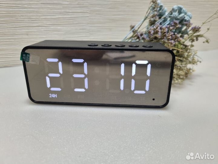 Будильник с Bluetooth колонкой