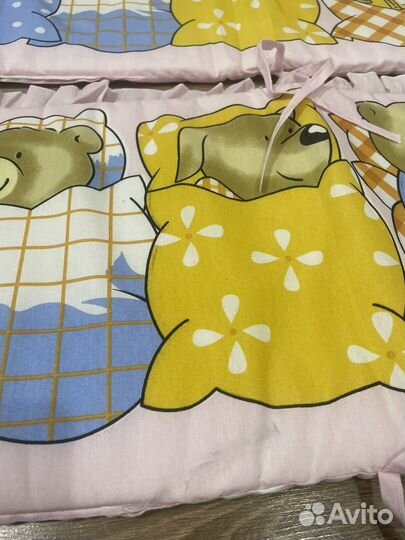 Бортики в детскую кроватку бу 120 60