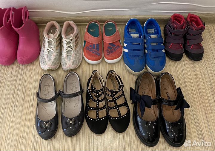 Обувь Adidas, Zara, crocs