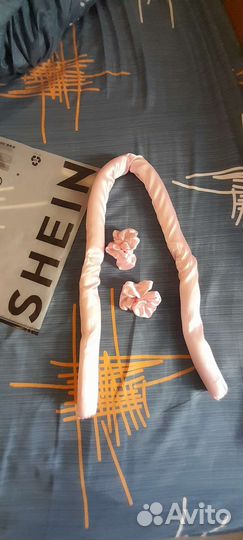 Валик для волос, мягкие бигуди из атласа