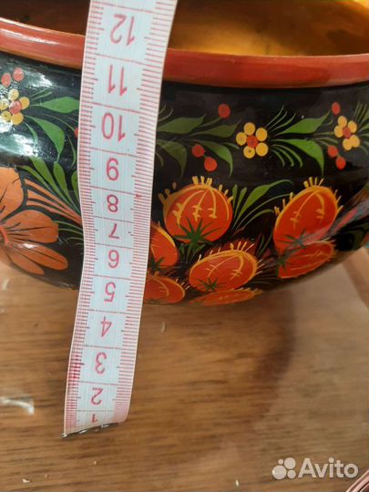 Хохломская декоративная посуда