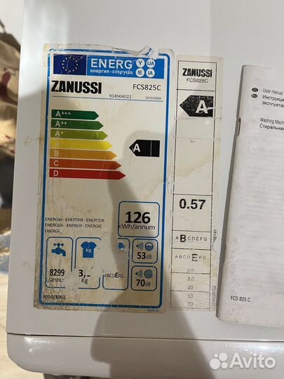 Стиральная машина бу zanussi