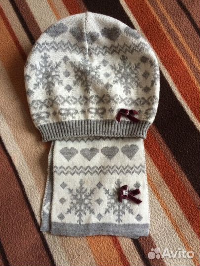 Комплект (Шапочка и шарф)