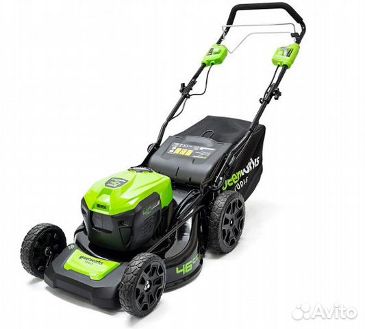 Газонокосилка greenworks 40V G-Max GD40LM46SP Solo
