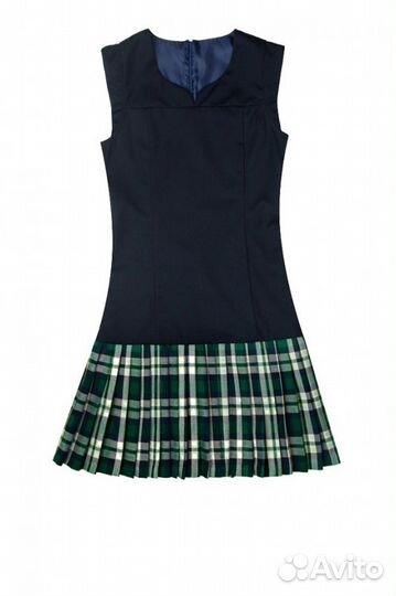 Сарафан Оксфорд (тм Best School) новые 122,134,146