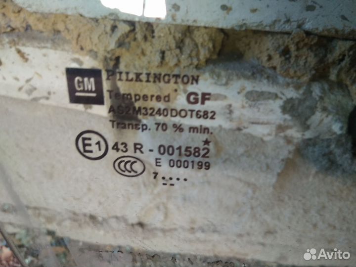 Стекло двери правое Opel Astra H GTC