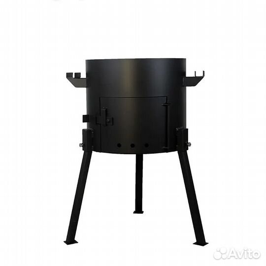 Печь под казан (металл 2 мм) без трубы 10л 12л