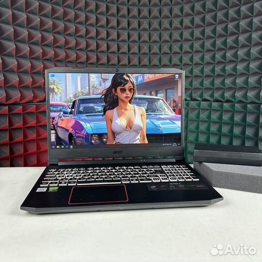 Игровой ноутбук Acer Nitro i5-10Gen/GTX1660TI/144H