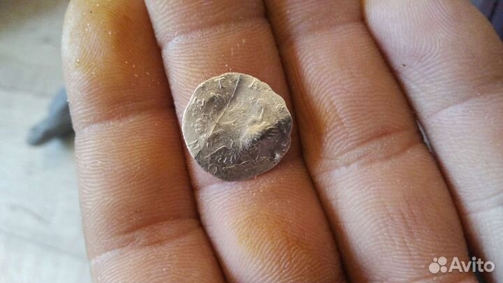 4 копейки 1757г (ливонез)царское серебро