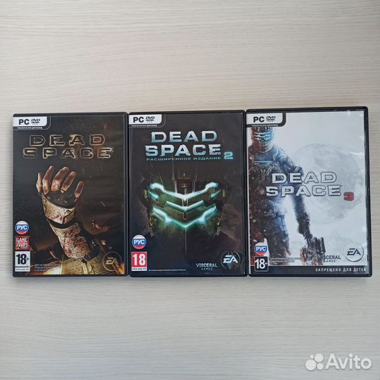 Игры Dead Space трилогия