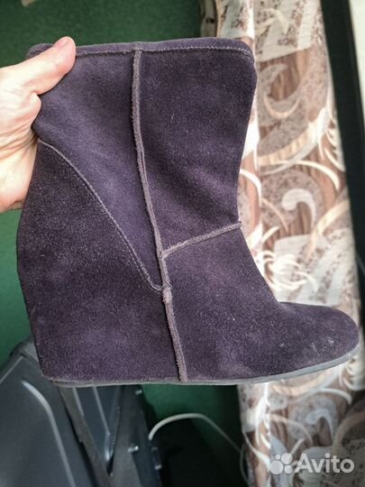 Полусапожки замшевые Corso Como