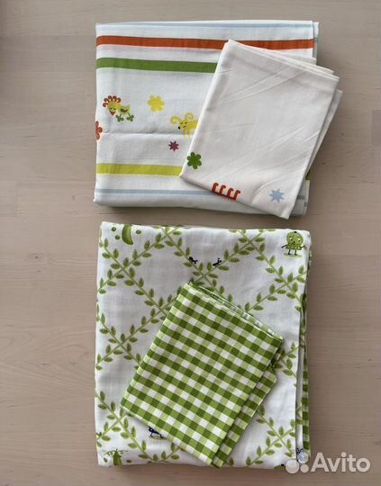 Пододеяльник+наволочка IKEA детское