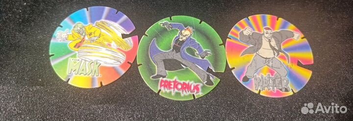 Редкие Сотки Биты Чупа Кэпс Chupa Caps Тазо Фишки