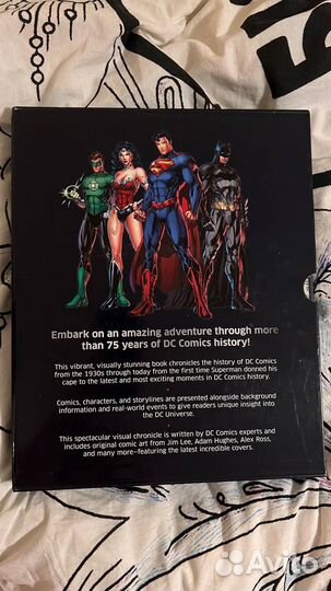 DC comics visual history updated edition оригинал