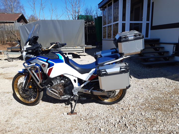 Боковые Алюминиевы кофры CRF1100 Africa Twin Серые