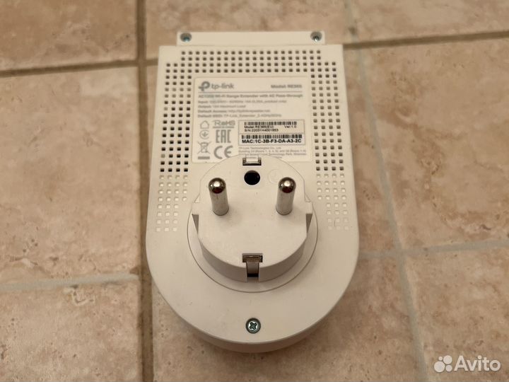 Усилитель беспроводного сигнала TP-link RE365