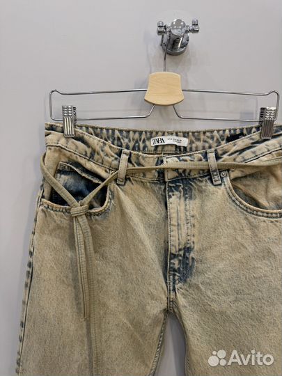 Джинсы широкие Zara 38р унисекс