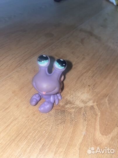 Littlest pet shop #554 Purple Pink Hermit Crab