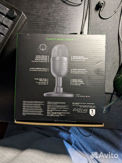 Микрофон Razer Seiren Mini USB