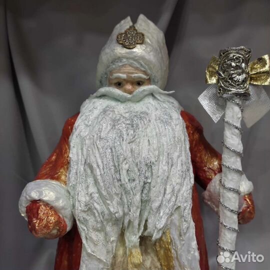 Дед мороз папье маше
