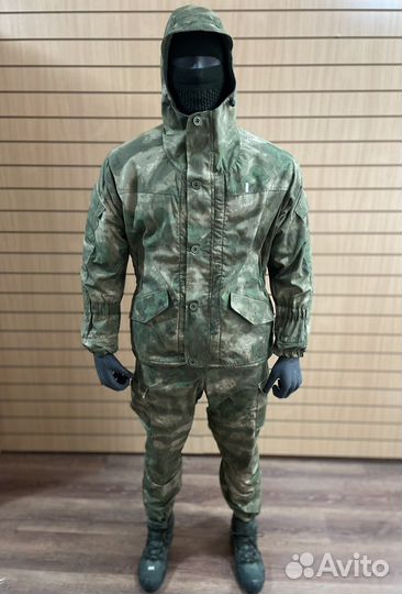 Костюм горка на флисе мох