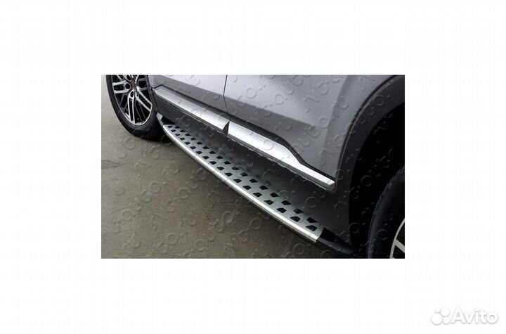 Подножки для Hyundai Santa FE 2018г