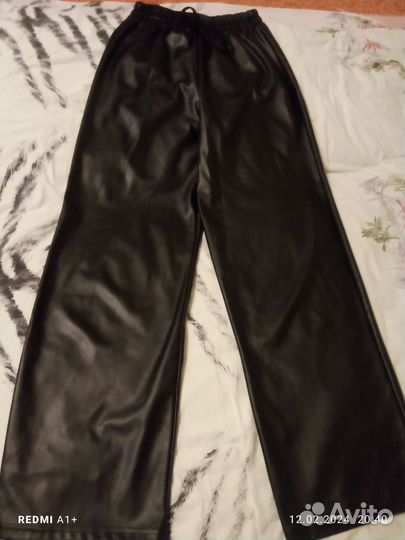 Кожаные брюки