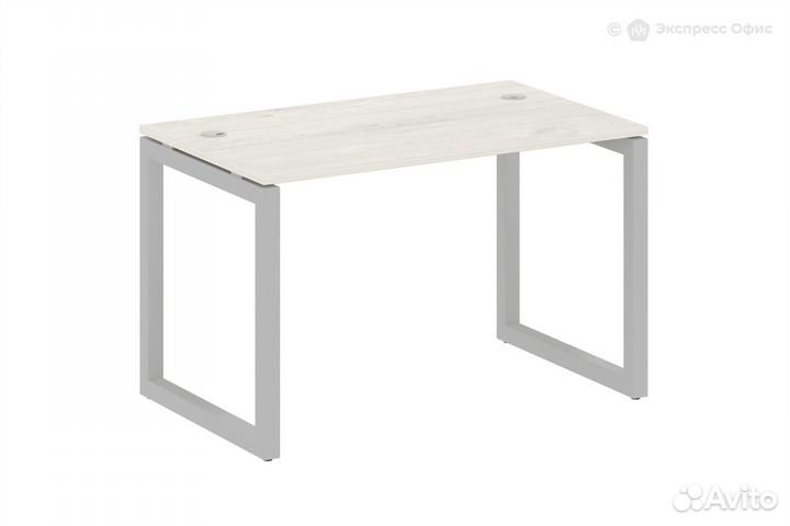 Письменный стол на О-образном м/к Metal system qua