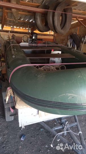 Лодка с мотором 340 обмен на мот