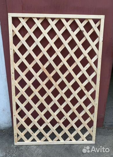 Шпалера деревянная для цветов