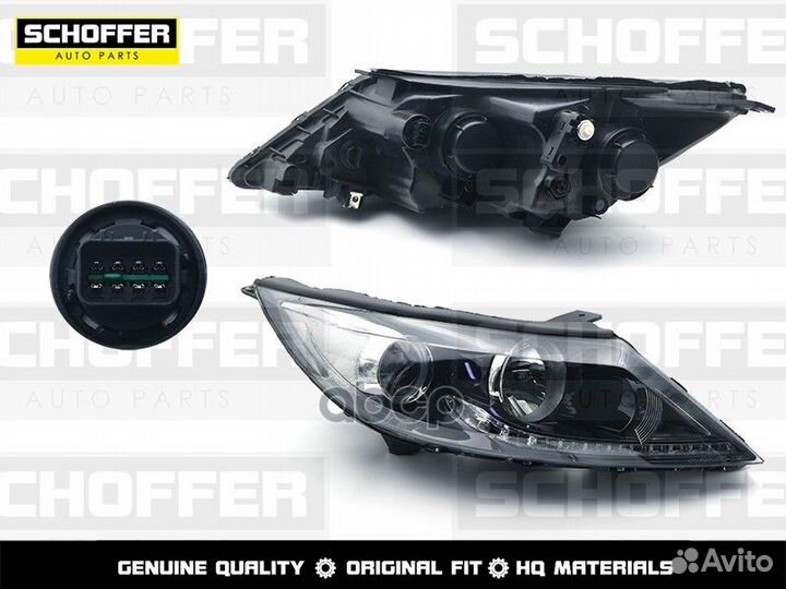 Фара правая диодная полоса Kia Sportage 14-16