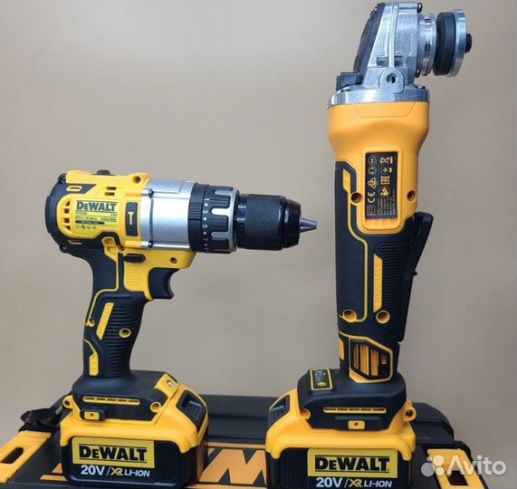 Набор аккумуляторного инструмента dewalt 2 в 1