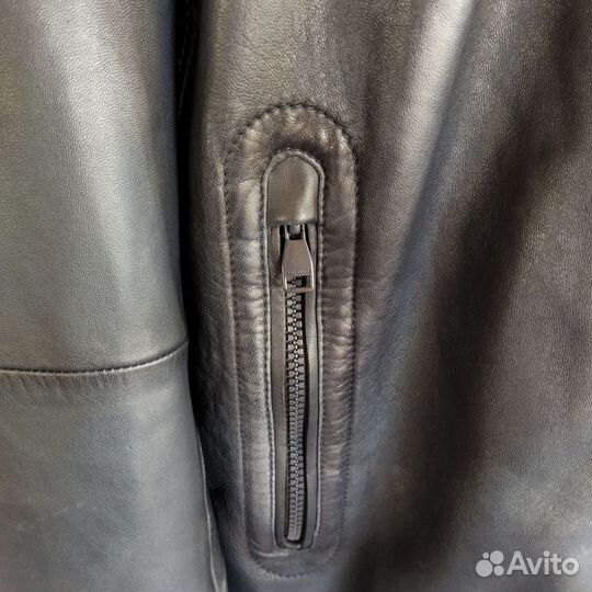 Кожаная куртка мужская