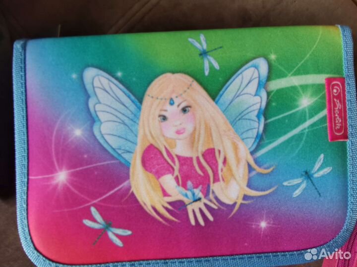 Пенал herlitz, фартук для уроков труда