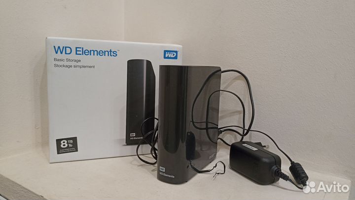 WD Elements Desktop Внешний жесткий диск на 8 TB