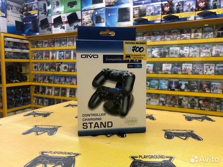 Зарядная станция для контроллеров PS4