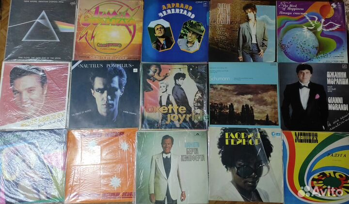Виниловые пластинки коллекция СССР