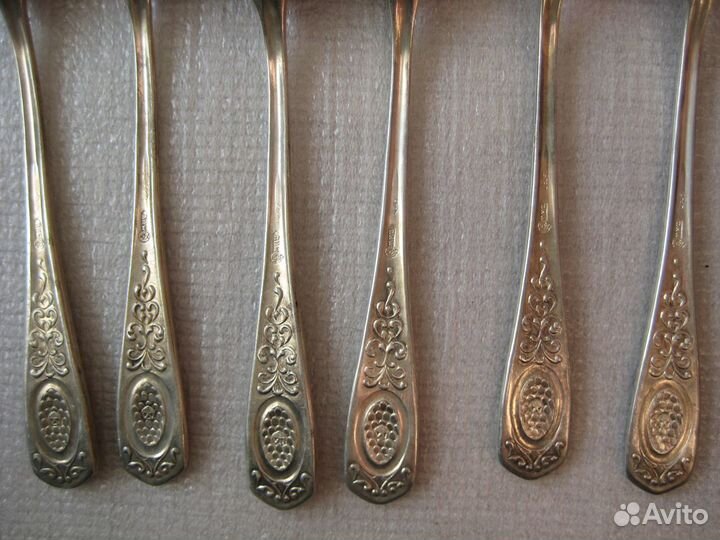 Ложечки чайные мельхор СССР