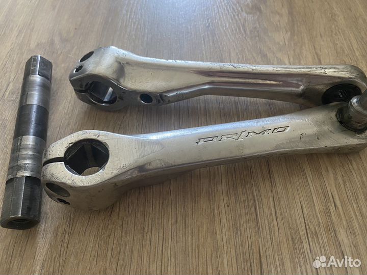 Шатуны Primo, педали, цепь, зведа, рулевая