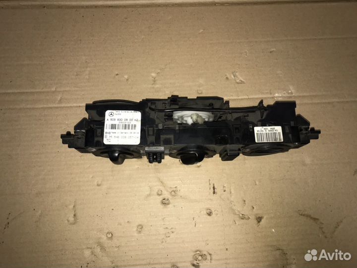 Блок управления печкой Мерседес Спринтер Классик