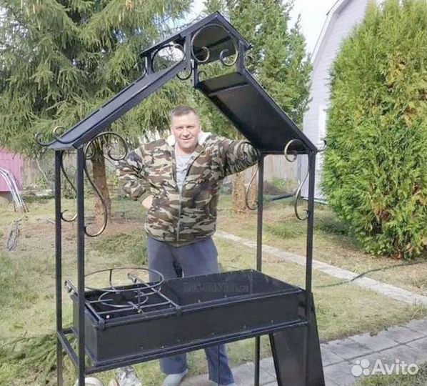 Мангал из стали